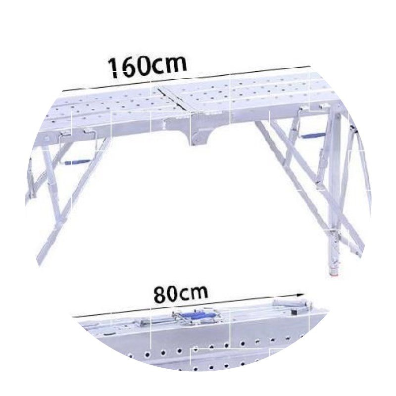 。用脚手架小型腿支撑架子卡扣配件网片铁凳子固定装修可活动折叠