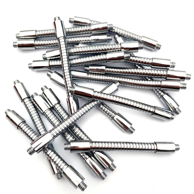 夜钓灯万向软管灯架插地钓鱼箱钓椅支架配件手电筒钓鱼灯插杆转换