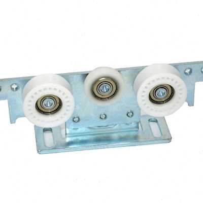 通用ES75吊具 感应门机组欧款自动门吊具 五金吊件滚轮感应门滑轮