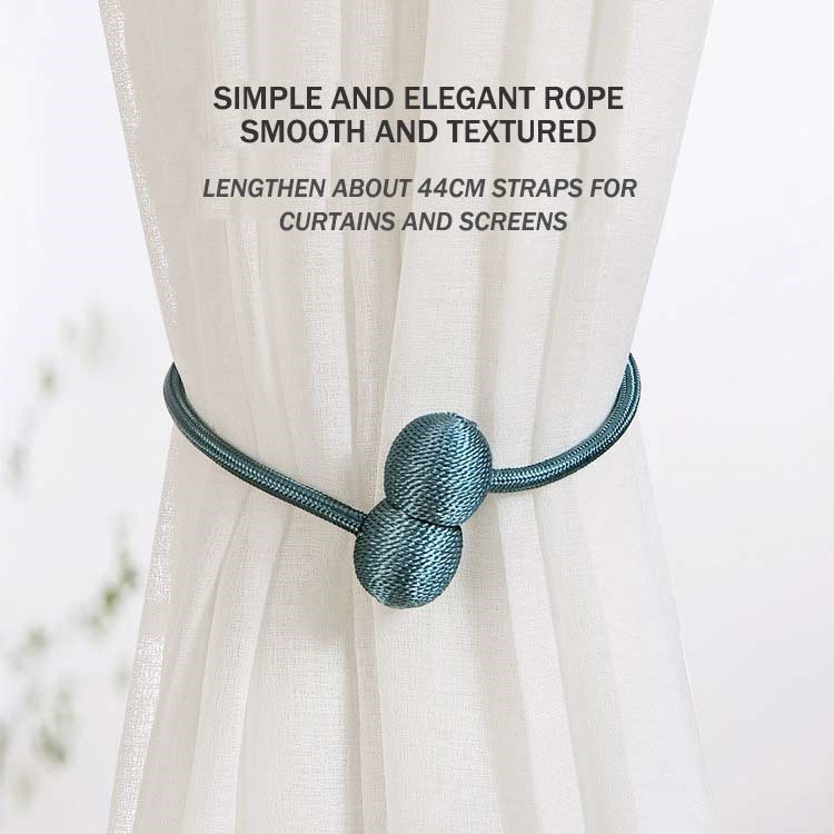 Magnetic Ball Curtain Clip Flexible Tiebacks Curtain Holders