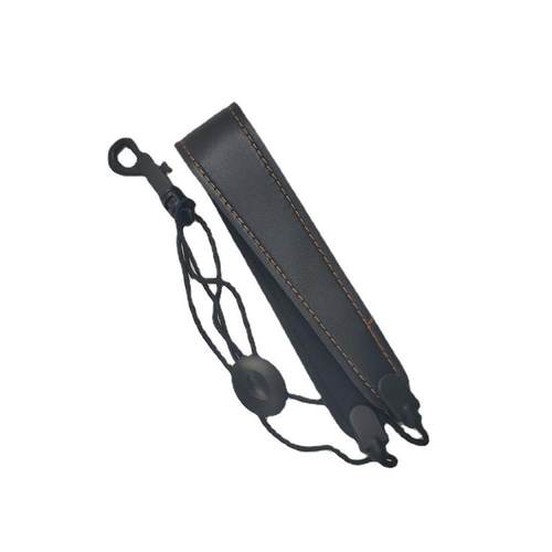 萨克斯皮质背带脖带黑色肩带减轻颈部压力乐器配件