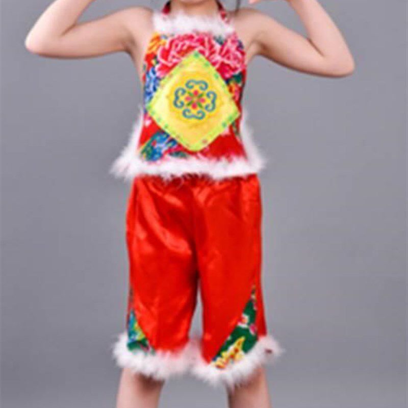 l2021新宝款一儿童宝会走了舞台服表演小老虎六动物演出服M