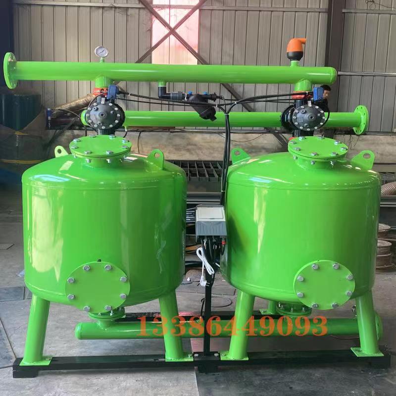 全自动石英砂过滤器工业多介质机械锰砂活性炭浅层砂井水过滤罐缸