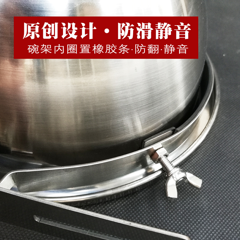 狗狗不锈钢水桶狗碗大号防打翻饮水器悬挂式宠物碗宠物盆中大型犬