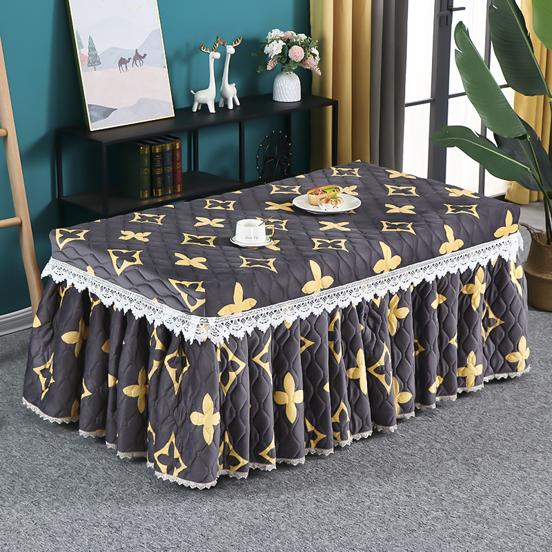 新新款加厚烤火桌罩电炉罩烤火被电烤炉罩套长方形桌布皮套烤火品