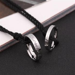 the hang south male necklace ring version korea and japan