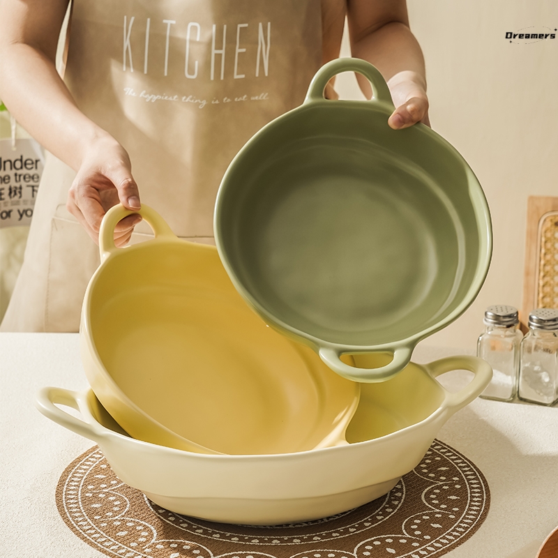 。酸菜鱼大盆碗网红特大号水煮鱼大盆碗16寸带耳朵的汤碗16寸大汤