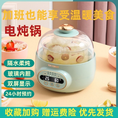 新快煮锅全自动电炖锅养生壶炖罐电炖盅玻璃锅小功率养生杯电炖品