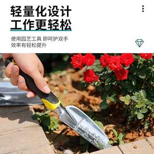 直销跨境园林工具套装 新款 亚马逊铲子两件套花园用品园艺五金工具