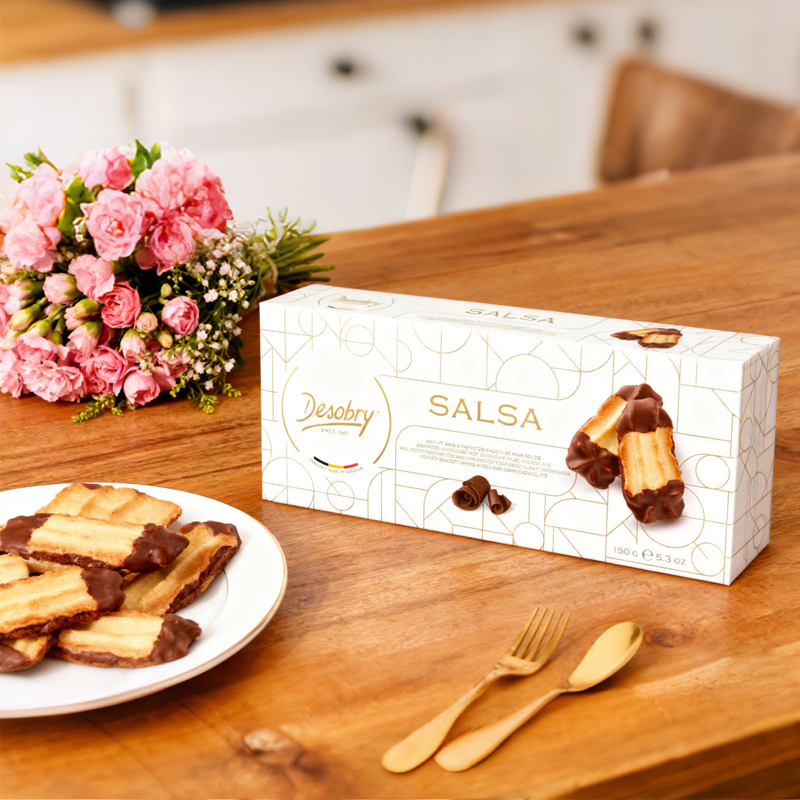 比利时原装进口Desobry丹卓混合口味巧克力饼干椰香黑巧办公零食