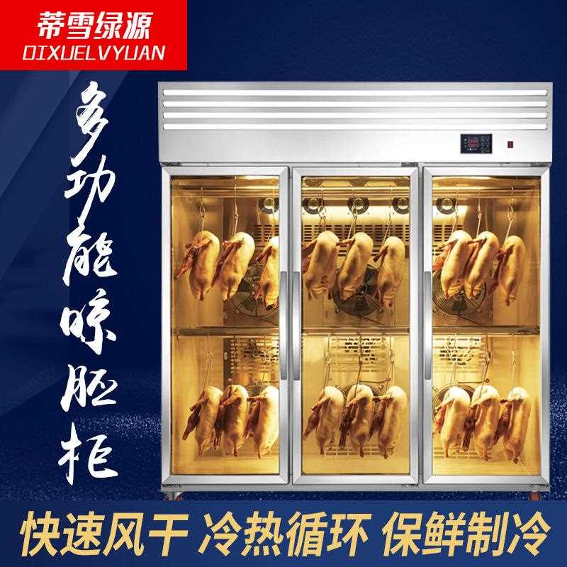 新款直销智能晾鸭柜商用风干晾胚柜乳鸽烧腊烧鸭烤鸭吹干保鲜解冻