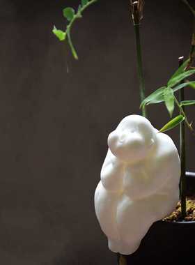 新款直销创意德化手工人体白瓷摆件家居电视柜酒柜书架电脑摆件可