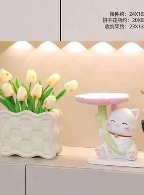 直销新款轻奢高档树脂玄关钥匙收纳摆件乔迁礼品居家桌面客厅书房