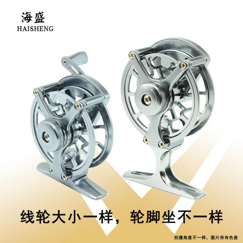 直销新款HW系列倍速比前打轮全金属带卸力速比轮鱼线轮冰钓筏钓渔