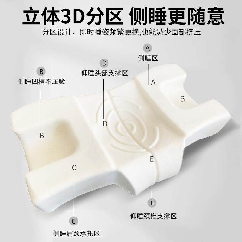 新款直销睡觉枕亚马逊防皱纹枕头侧睡枕头不压脸酒店美容院记忆棉,床上用品,功能枕/保健枕/养生枕,淘宝优惠券,粉丝福利购,淘宝优惠卷