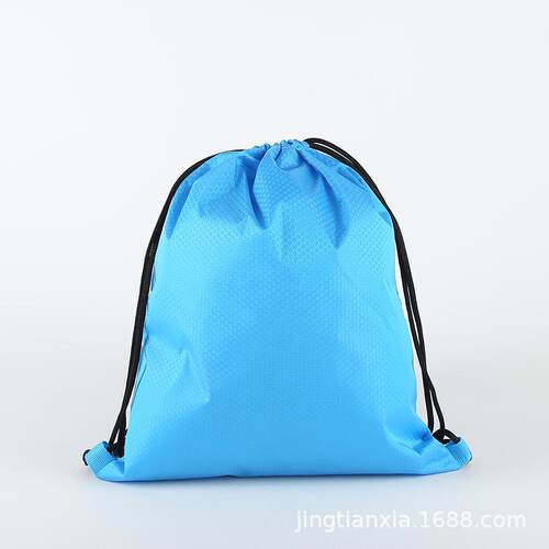 直销新款现货运动防水牛津布束口袋定 制OGO双肩包拉抽绳男女小背