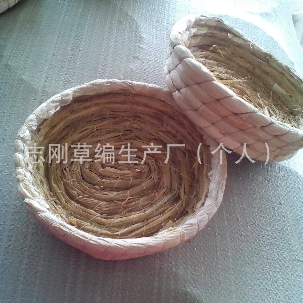 直销新款兔窝舒适稻草窝芦丁鸡窝鸽子窝蛋盆蒲草窝垫孵化窝磨牙草