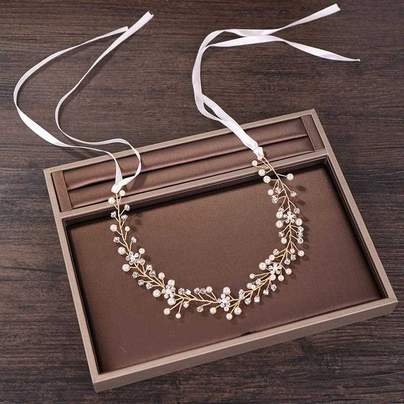 新款直销发带欧美热销水钻头饰时尚婚纱礼服配饰新娘发饰结婚头饰