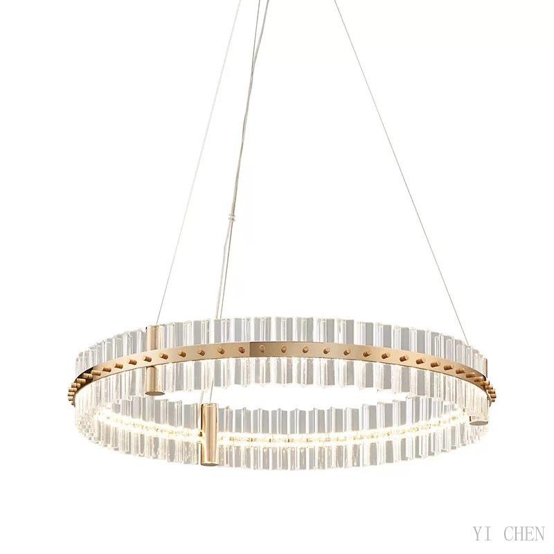 新款直销后现代吊灯 别墅酒店客厅个性创意简约吧台水晶玻璃吊灯