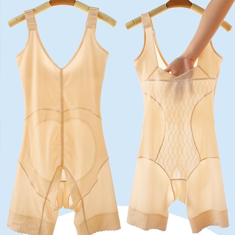 新款直销夏季超薄塑身衣连体产后收腹束腰提臀束身衣无痕美体塑形