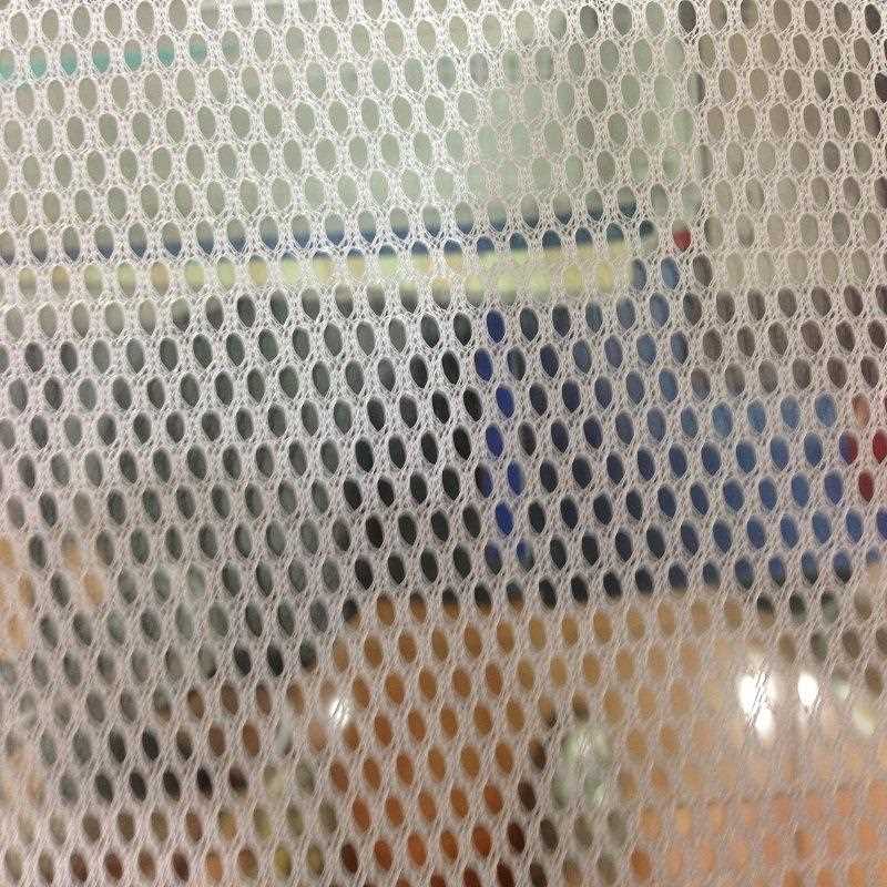新款直销50D经编六角网眼布 1号网布 涤纶网帽运动服装针织面料
