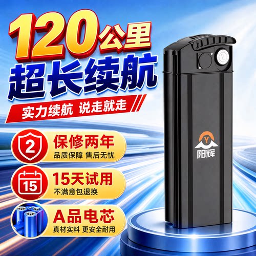 代驾折叠电动自行车48V锂电池
