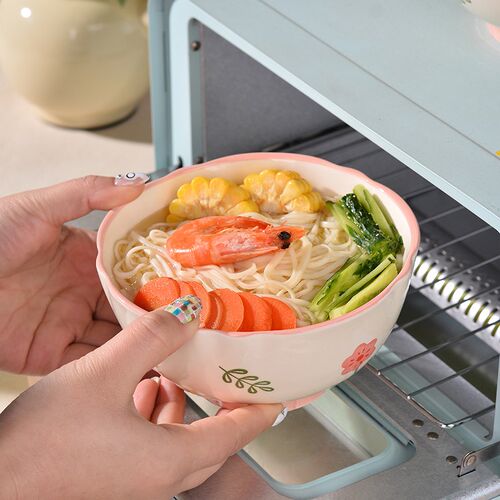 高颜值家用特别好看的6英寸精致面碗2025新款个人专用陶瓷汤面碗