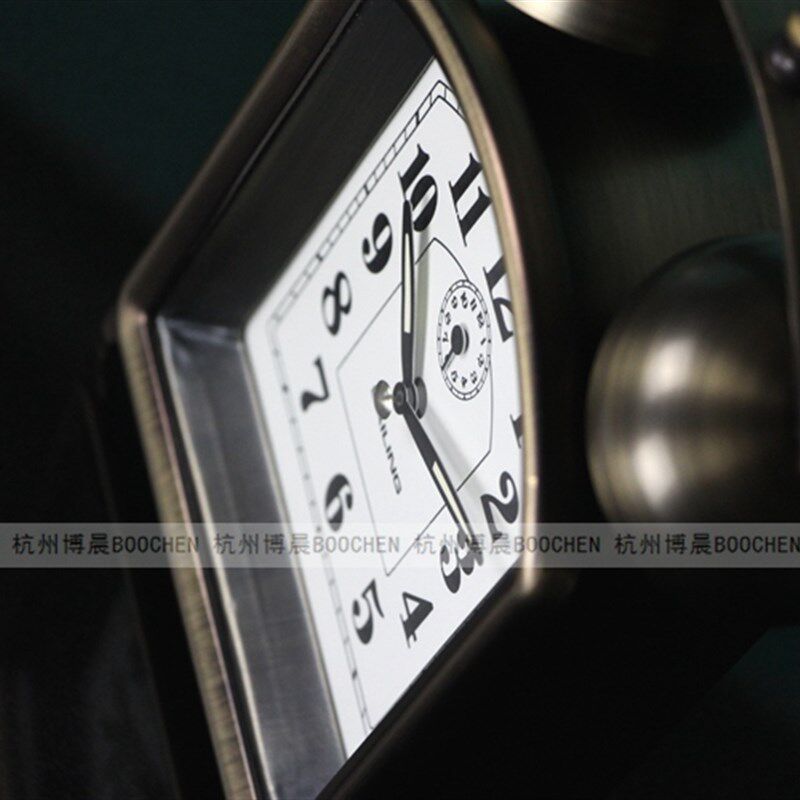 包邮美欧式简约古典钟表客厅金属书桌台钟卧室复古礼品闹铃闹钟