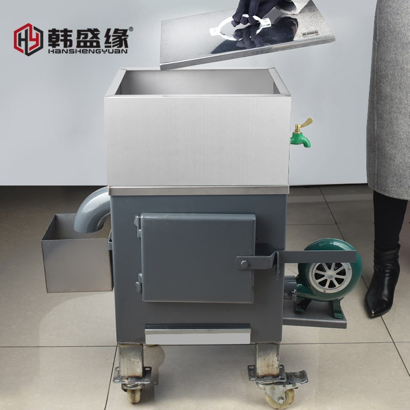 烤肉店不锈钢水箱养炭炉加厚节能烧炭炉商用煮网烧炭养炭炉子