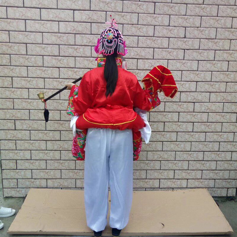 新款老汉背妻演出道具全套猪八戒背媳妇张公背张婆二人转社火戏剧