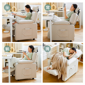 家用懒人沙发椅久坐舒适电脑椅网咖游戏电竞单人沙发可躺办公椅子