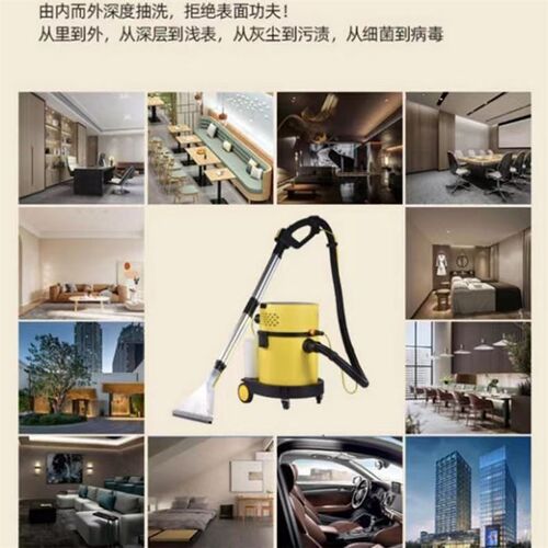 龙力208布艺沙发清洗机1600W大吸力抽喷一体机家政保洁床垫窗帘