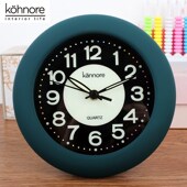 超强夜光字体创意小挂钟座钟客厅浴室防水老人学生用静音摆件台式