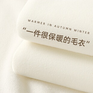 回力高领毛衣男加绒冬季保暖内搭男士打底衫青少年男款秋装上衣Y