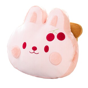 极速soft Pillow sleep Nap Warmer Cute Blanket Animal Hand