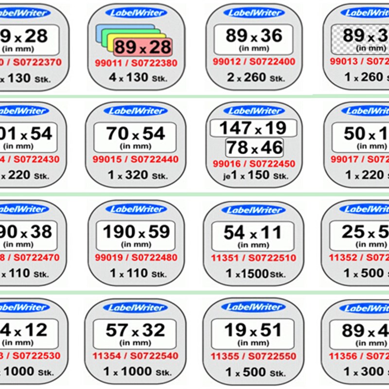 达美DYMO标签机LabelWriter 450 Turbo不干胶热敏标签打印机LW4XL