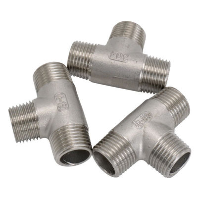 金固牢kzyy-7304不锈钢外丝三通外螺纹接头配件三T外牙3T全外三通