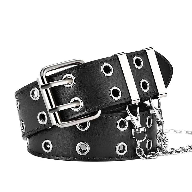 Fashion Alloy women Belts Chain luxury for Genuine Leather N