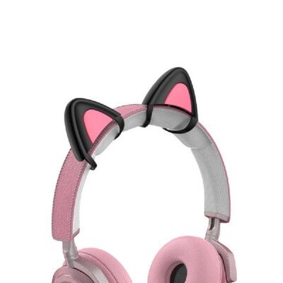 极速Cute Pink Headphones Accessories Cat Ear Suitable for