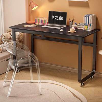 约现代家用学习桌学生桌课卧室书房书桌工作台73630电竞台简式电