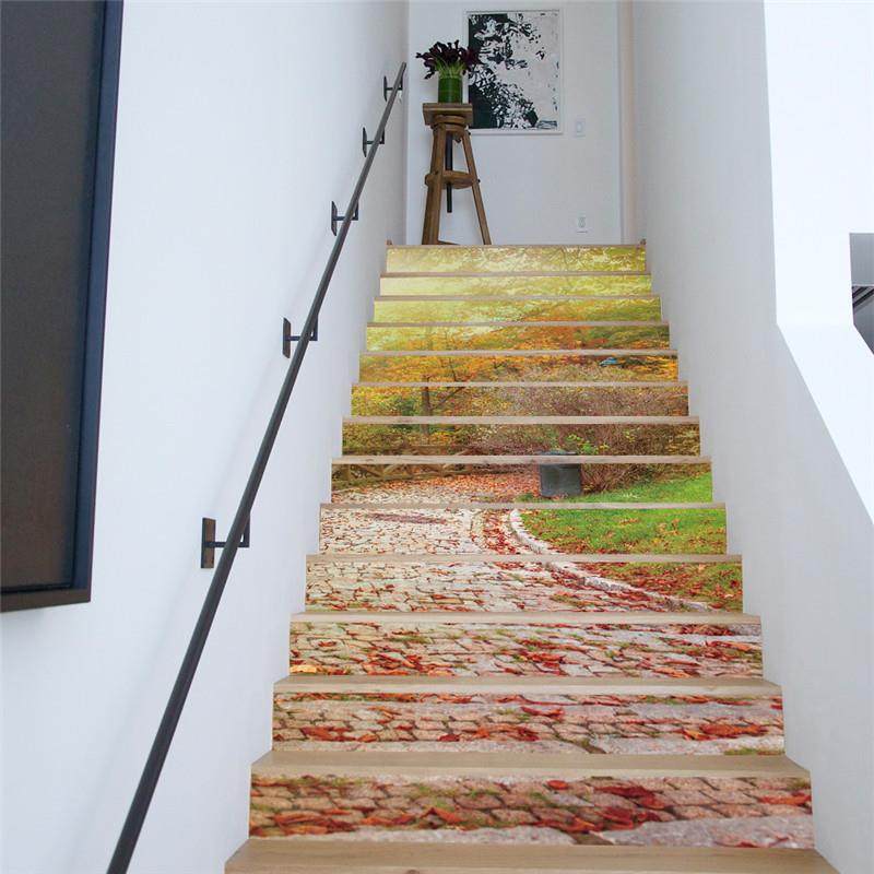 巨跨境货源P创C贴纸3D自粘1L0183V片楼梯贴墙贴客厅装饰树林小路,鲜花速递/花卉仿真/绿植园艺,其它园艺用品,淘宝优惠券,粉丝福利购,淘宝优惠卷