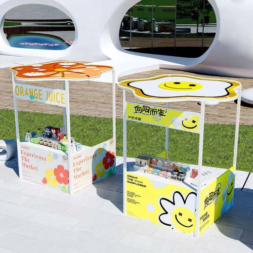 集区市活动摆摊架商YMD场促销展示公景架户外园创意遮阳棚架售货