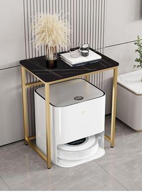 板大理石置厅物架鱼缸岩收纳小桌客卧架室轻奢置物架置SPRf4S3Z物