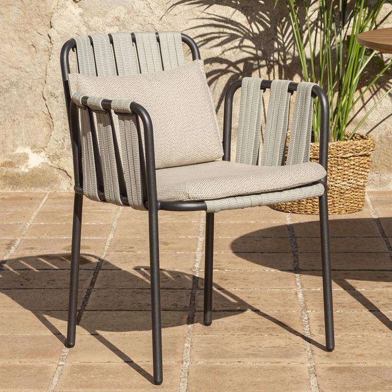 外桌椅休闲庭桌院酒店别墅景区防防晒户藤椅室外院子藤编22-1-8-1