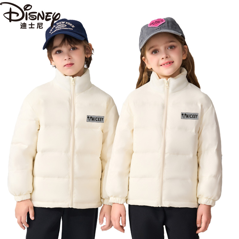 迪士尼儿童新款时尚男童女童百搭潮童羽绒服可当内胆XVR4SU768