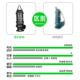 WQ潜水排污泵大功率地下室排水潜污泵无堵塞泥浆污物四级污水泵