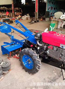 出FNY口15马地力机手扶式拖拉柴油开沟起笼旋耕机多型功能犁机