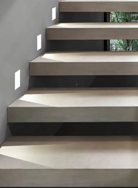 无边框入嵌式L体E人感应地脚PLD1007D灯智能墙角台阶酒店踏步楼梯