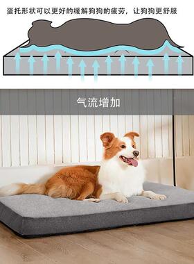 跨四季通用狗窝防保水记忆鸡XNH蛋狗垫子可棉拆洗暖亚马逊境宠物