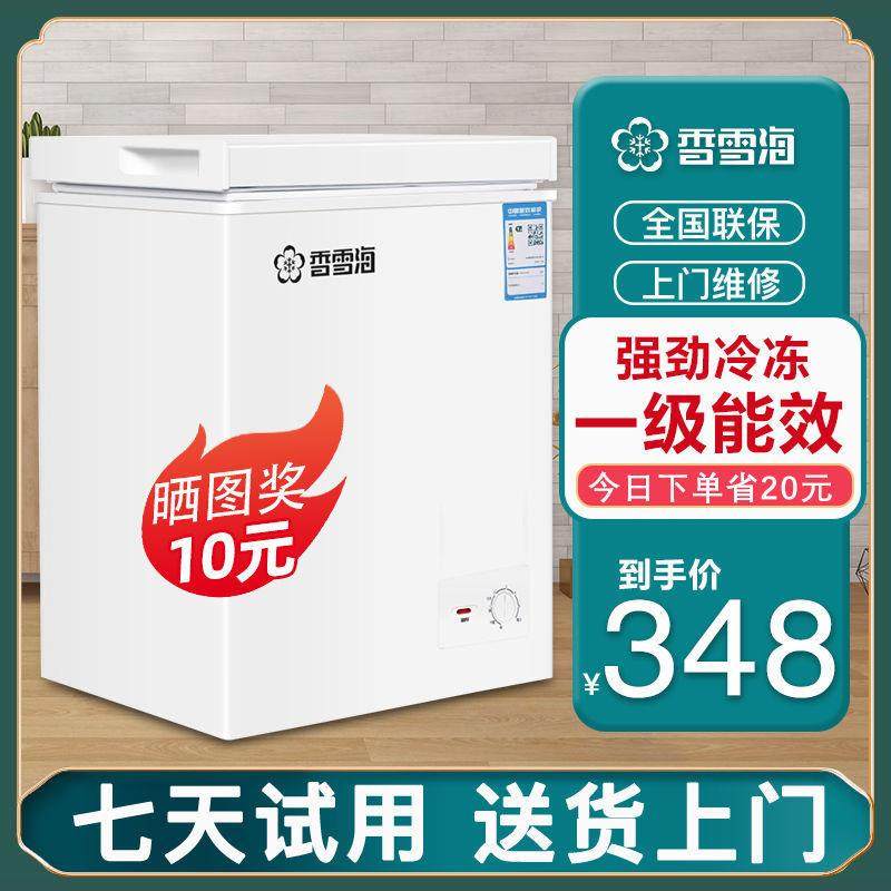 冷能家用容量冰柜冷藏冷冻大香BD/BC-24雪海小型冰箱节保鲜小柜两